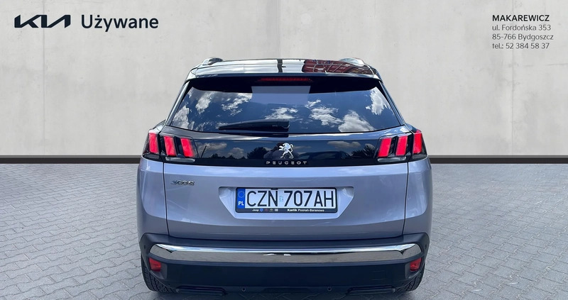 Peugeot 3008 cena 98900 przebieg: 93300, rok produkcji 2019 z Bydgoszcz małe 529